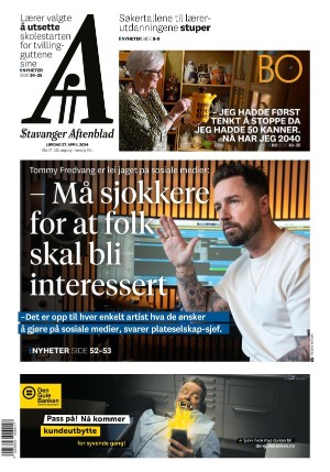 Stavanger Aftenblad 27.04.24