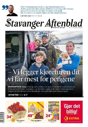 Stavanger Aftenblad 29.04.24