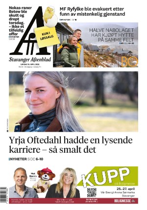 Stavanger Aftenblad 19.04.25