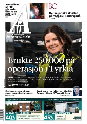 Stavanger Aftenblad 14.06.25