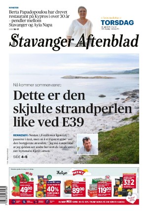 Stavanger Aftenblad 10.07.25