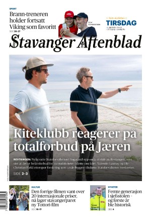 Stavanger Aftenblad 15.07.25