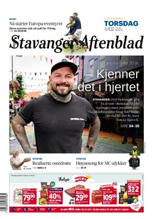 Stavanger Aftenblad 24.07.25