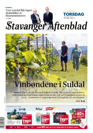 Stavanger Aftenblad 31.07.25