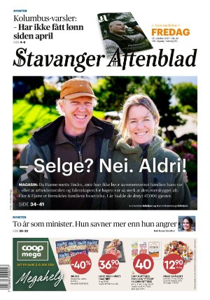 Stavanger Aftenblad 17.10.25