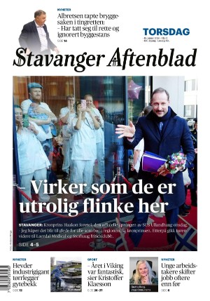 Stavanger Aftenblad 15.01.26