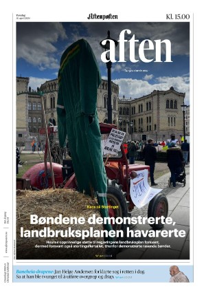 Aftenposten Aftenposten Aften 18.04.24