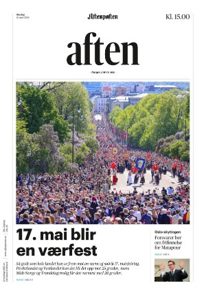 Aftenposten Aftenposten Aften 15.05.24