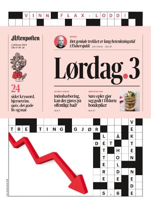 Aftenposten Lørdag.3 03.02.24