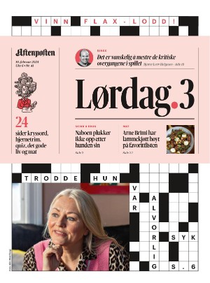 Aftenposten Lørdag.3 10.02.24