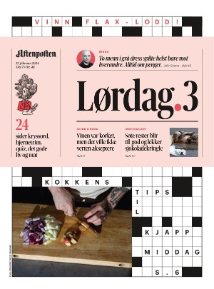 Aftenposten Lørdag.3 17.02.24