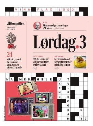 Aftenposten Lørdag.3 02.03.24