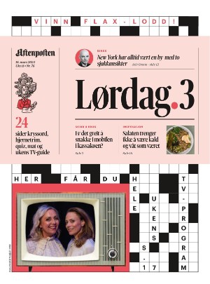 Aftenposten Lørdag.3 16.03.24