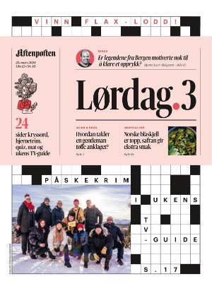 Aftenposten Lørdag.3 23.03.24