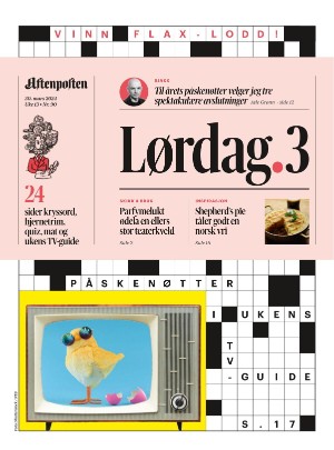 Aftenposten Lørdag.3 30.03.24