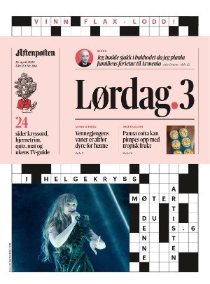Aftenposten Lørdag.3 13.04.24