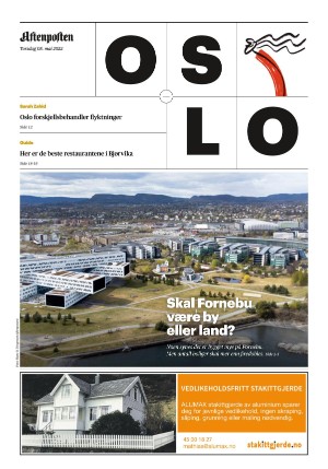 Aftenposten Oslo 05.05.22