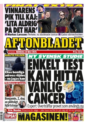 Förstasida Aftonbladet