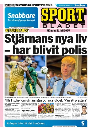Aftonbladet Sportbladet 2025-07-21