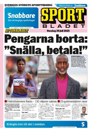 Aftonbladet Sportbladet 2025-07-30