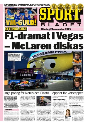 Aftonbladet Sportbladet 2025-11-24