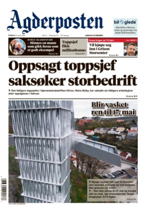 Agderposten 25.04.25