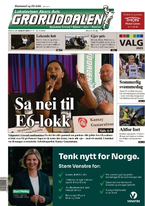 Akers Avis Groruddalen 27.08.25