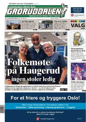 Akers Avis Groruddalen 29.08.25