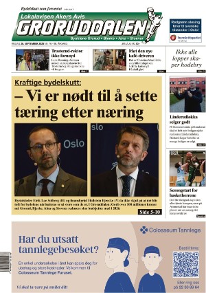 Akers Avis Groruddalen 26.09.25