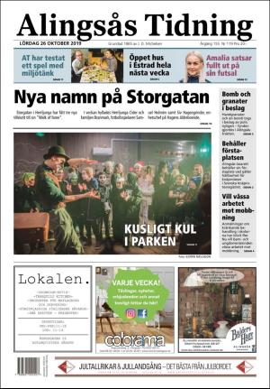 Alingsås Tidning 2019-10-26