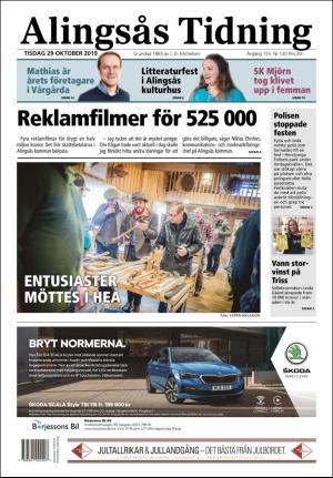 Alingsås Tidning 2019-10-29