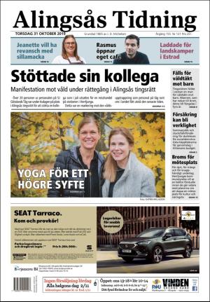 Alingsås Tidning 2019-10-31