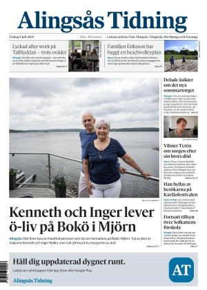 Alingsås Tidning 2025-07-08