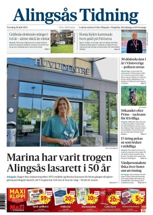 Alingsås Tidning 2025-07-10