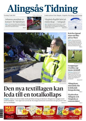 Alingsås Tidning 2025-07-17