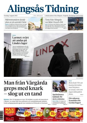 Alingsås Tidning 2025-08-07
