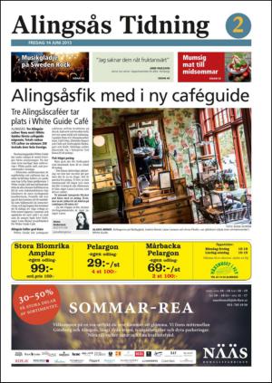 Alingsås Tidning Bilaga 2013-06-14