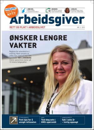 Arbeidsgiver 2013/3 (15.10.13)