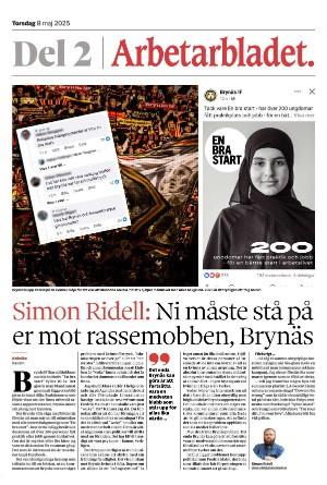 Arbetarbladet Sandviken 2025-05-08