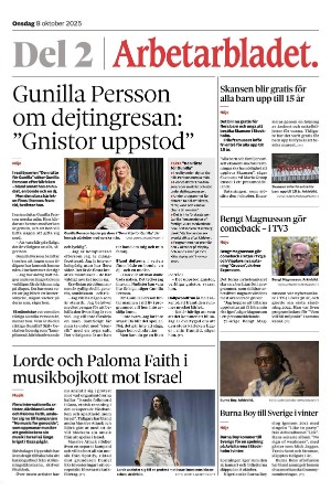 Arbetarbladet Sandviken 2025-10-08