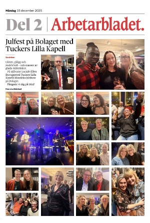 Arbetarbladet Sandviken 2025-12-15
