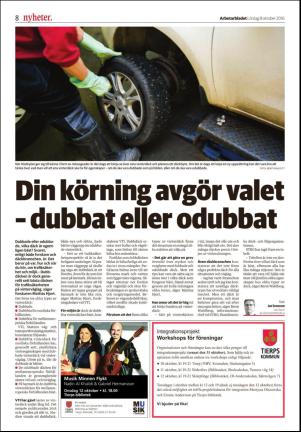 Arbetarbladet Tierp 2016-10-08