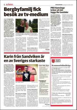 Arbetarbladet Tierp 2016-10-26