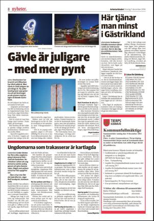 Arbetarbladet Tierp 2016-12-07