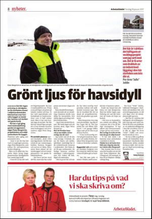 Arbetarbladet Tierp 2017-01-19