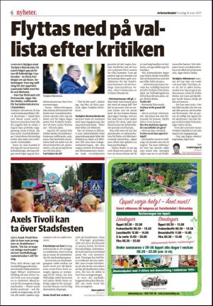 Arbetarbladet Tierp 2017-03-16
