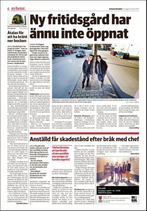 Arbetarbladet Tierp 2017-03-25