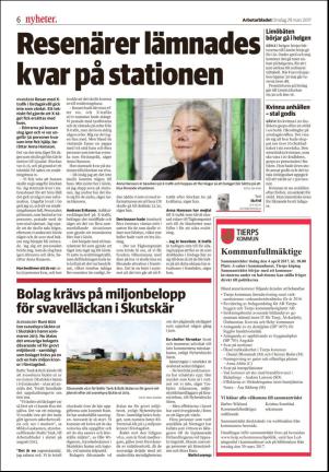 Arbetarbladet Tierp 2017-03-29