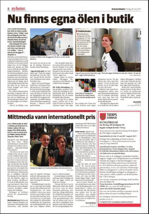 Arbetarbladet Tierp 2017-05-26