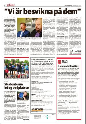 Arbetarbladet Tierp 2017-06-08